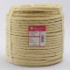 BRAIDED SISAL ROPE COIL (4 ends) 10 mm Ø