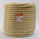 BRAIDED SISAL ROPE COIL (4 ends) 18 mm Ø